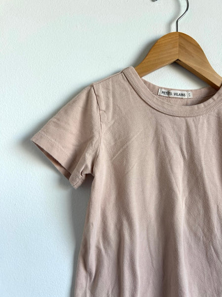 Petits Vilains Blush Tee • 2-3 years