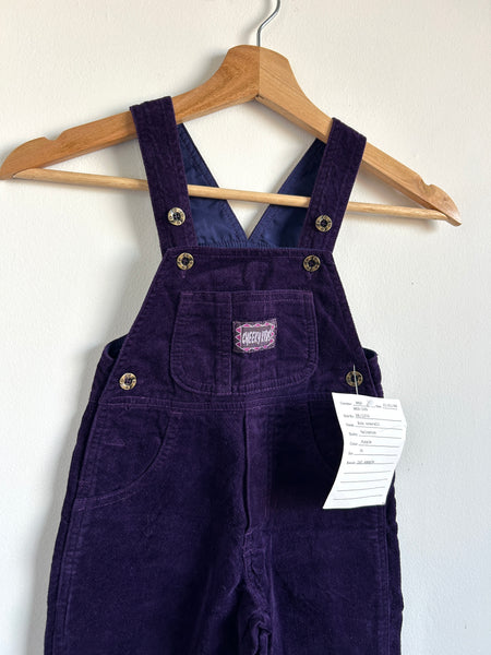 NEW Vintage Cheeky Kids Purple Overalls • 1-2 years (74 cm)