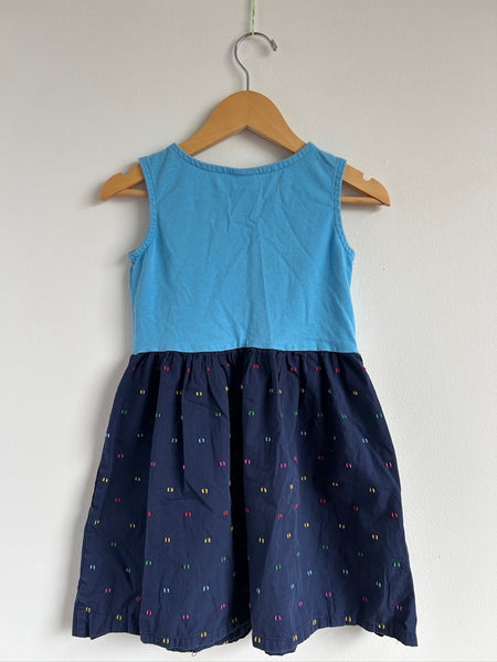 Hanna Andersson Blue Tank Dress • 6-7 years