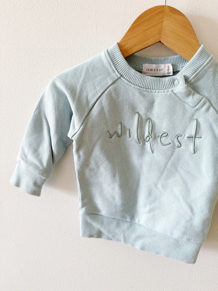 Jamie Kay Wildest Sweatshirt • 0-6 months