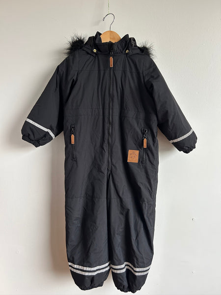 Mini Rodini Black Snowsuit • 5-6 years (106cm)