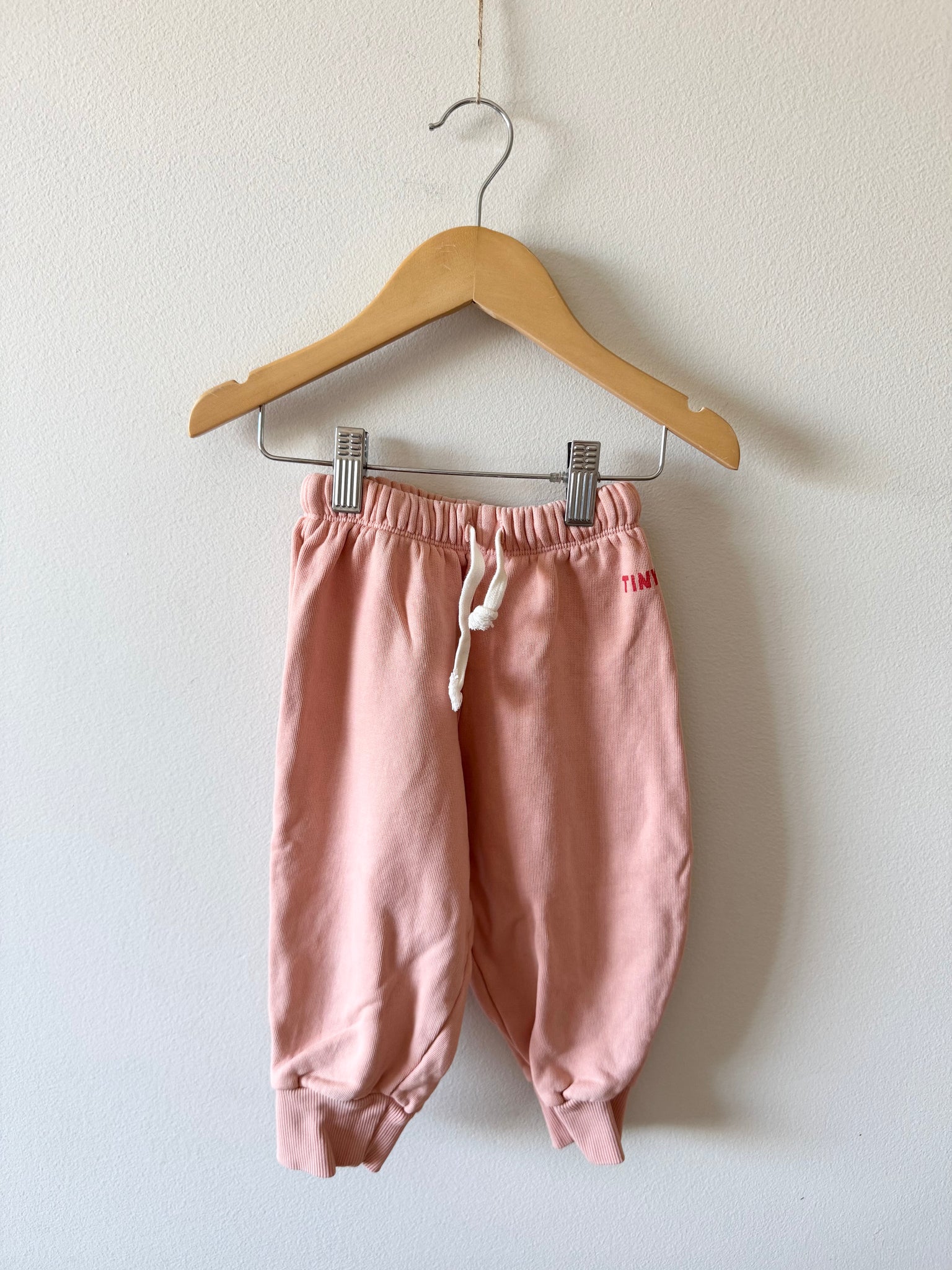Tiny Cottons Pink Sweatpants • 2-3 years