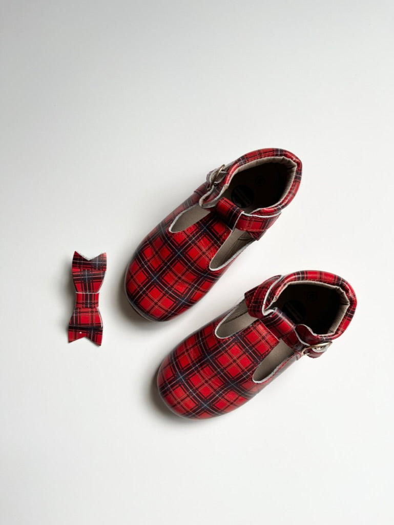 Westcoast Mocs Plaid Mary Jane Style Shoes  • 9c