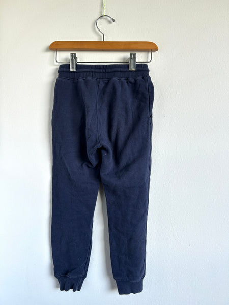 Petits Vilains Navy Joggers • 4-5 years