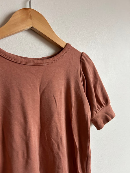 Little and Lively Pink Puff Sleeve T-Shirt • 5-6 years