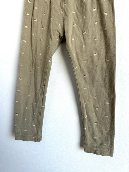 Jamie Kay Sage Green Apple Leggings • 2 years