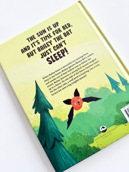 Bailey the Bat and the Tangled Moose • Hardcover Book