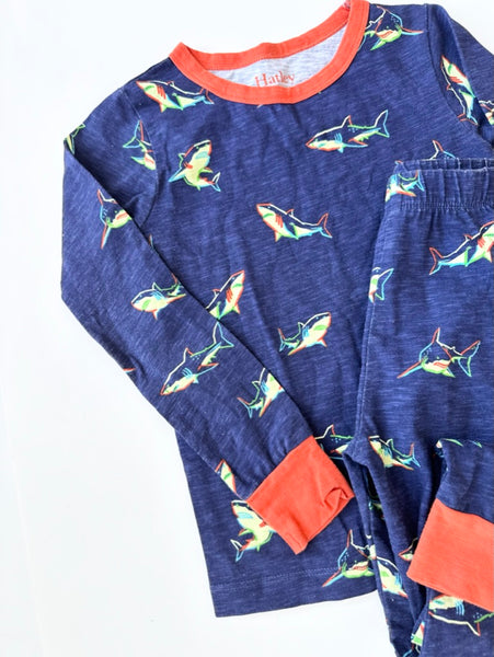 Hatley Shark Jammies • 4-5 years