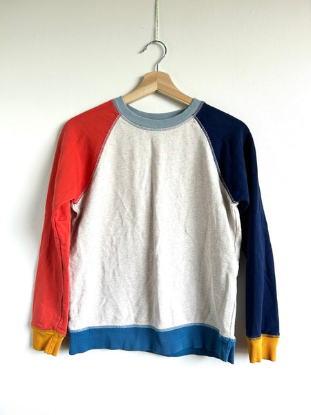 Hanna Andersson Colourblock Sweatshirt • 10-12 years
