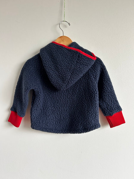 NEW Patagonia Retro Pile Navy and Red Fleece • 2 years