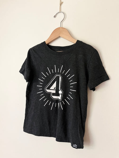 Whistle and Flute "4" T-Shirt • 4-6 years