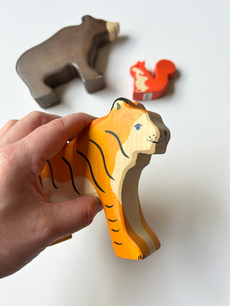 Holtztiger Animals x3