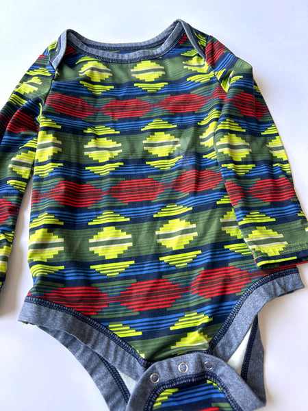Patagonia Green Red and Blue Knee Base layer Set • 12-18 months