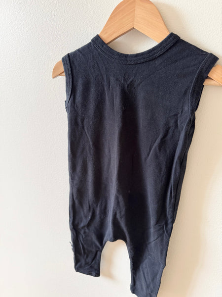 Whistle and Flute Panda Sleeveless Romper • 12-14 months