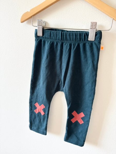 Tiny Cottons Greeny Blue Leggings • 6-12 months