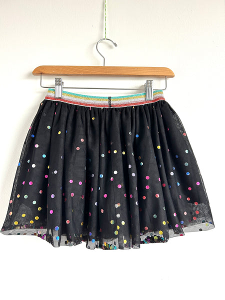Stella McCartney Confetti Black Tulle Skirt • 8-10 years
