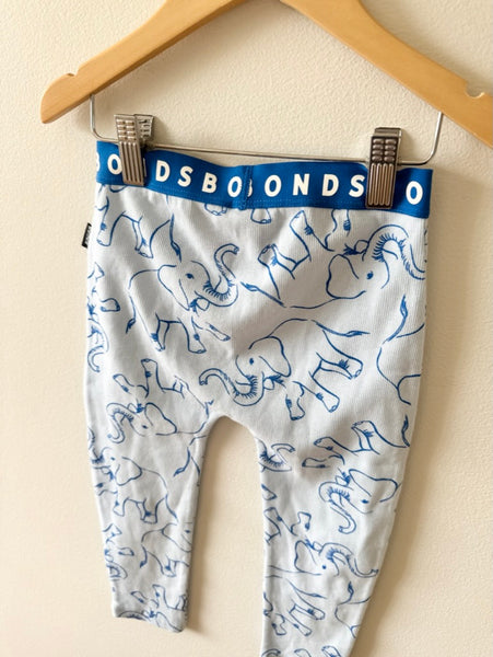 NEW Bonds Ribbed Elephant Leggings • 3 years