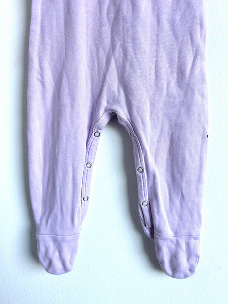 Kate Quinn Purple Long Sleeve Full Romper • 3-6 months