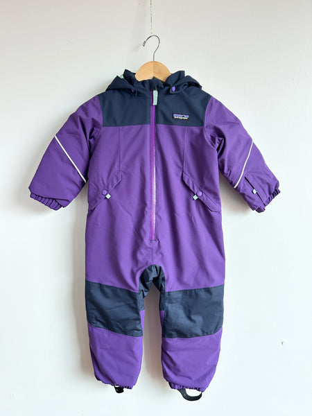 NEW Patagonia Purple Baby Snowpile One Piece • 2 years