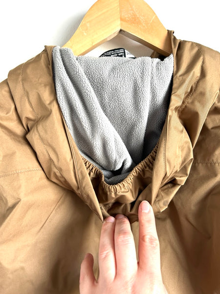 MEC Brown Fleece Lined Rainjacket • 8 years