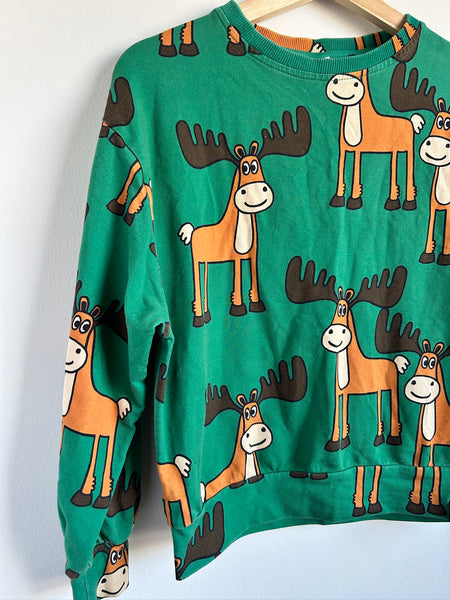 Kukukid  Boxy Moose Long Sleeve Top • 10-12 years (146-152cm)