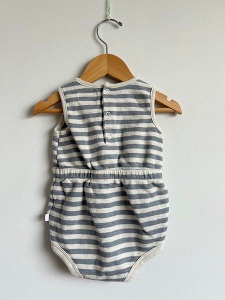 Carter's Little Planet Striped Bubble Romper • 12 months