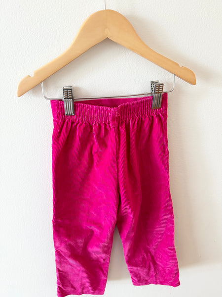 Vintage Bago Corduroy Pink Pants • 2-3 years