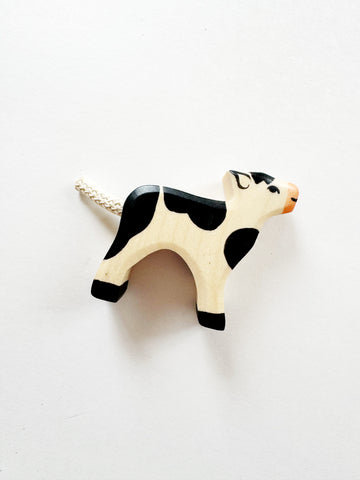 Holtztiger Wooden Cow Toy