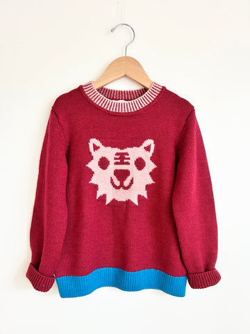 Red Cat Sweater • 4-6 years