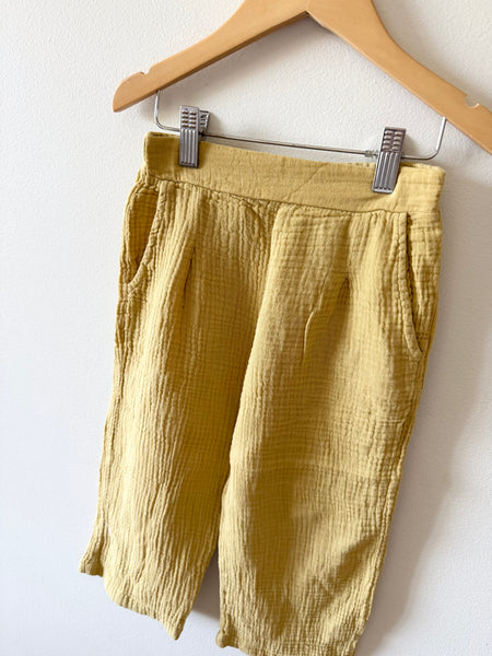 Roux Yellow Muslin Pants • 5-6 years
