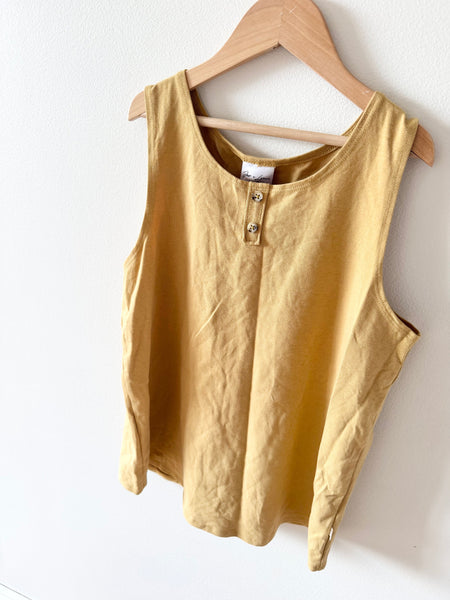 NEW Jax and Lennon Yellow Tank Top • Youth Medium (8-9 years)