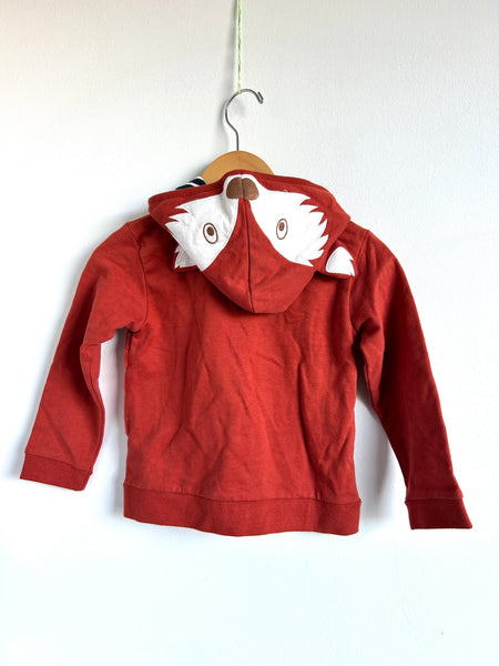 NEW JoJo Maman Bébé Fox Zip Up • 18-24 months