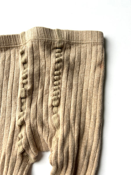 Condor Tan Ribbed Tights • 8 years