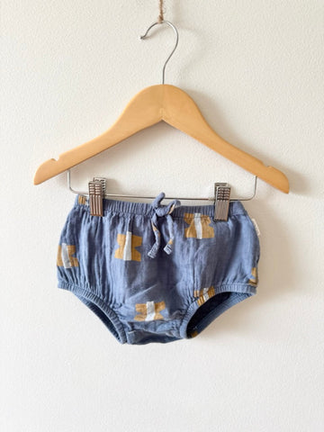 Bonds Blue Cotton Gauze Shorties • 1-2 years
