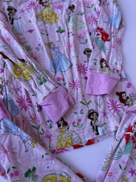 Little Sleepies x Disney Princess Pink 2pc Bamboo Long Sleeve Jammies • 2 years