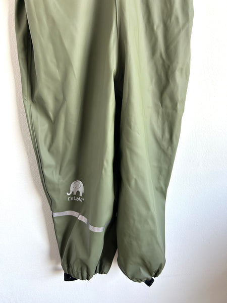 NEW Celavi Rubberized Rain Pants • 2-3 years