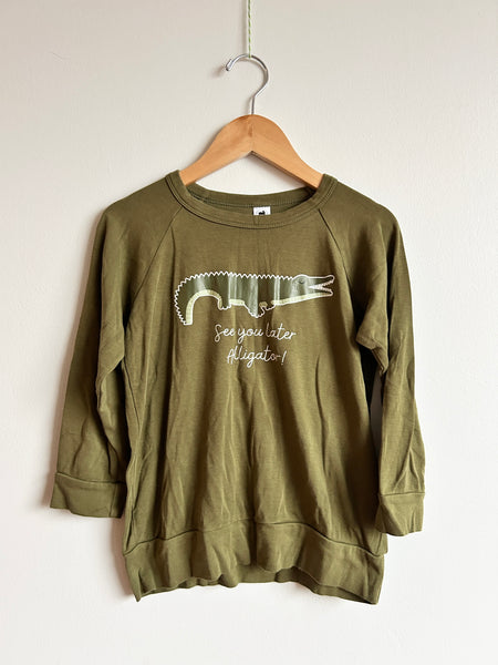 Little and Lively Alligator Long Sleeve • 6-8 years