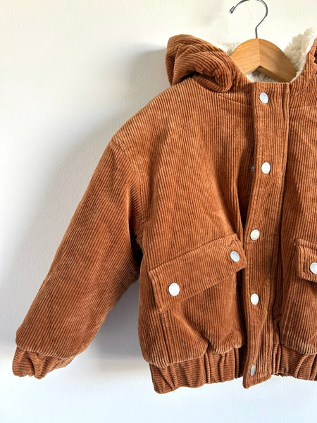 Seed Heritage Courduroy Sherpa Jacket • 4 years