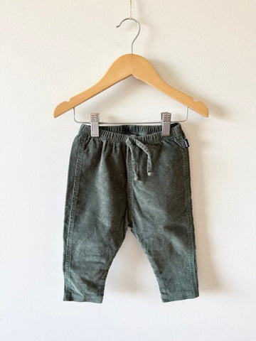Bonds Green Corduroy Pants • 6-12 months