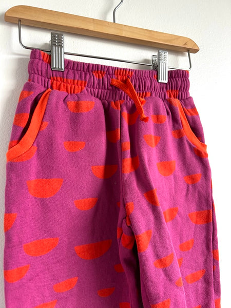 Merle Kids Purple and Orange Sweatpants • 3-5 years
