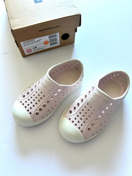 NEW Native Jefferson Blush Pink Shoes • 8c