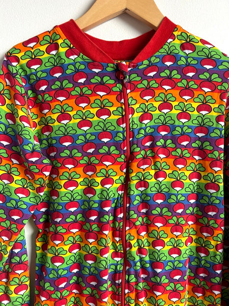 Duns Rainbow Radish Zip Romper • 9-11 years (140cm)