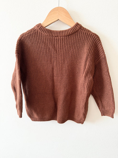 NEW Belanj Knit Brown Sweater • 1-2 years