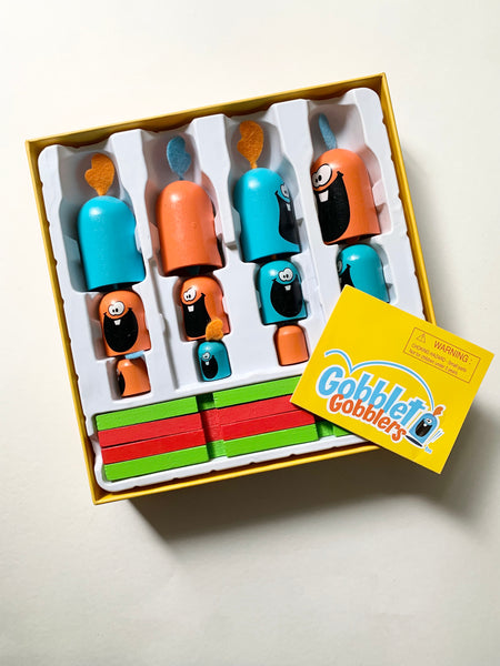 Goblet Gobblers Wooden Board Game