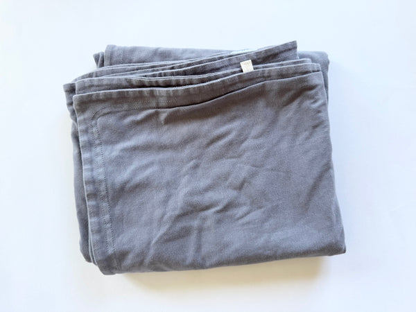 Jax and Lennon Grey/Blue Double Layer Blanket Medium