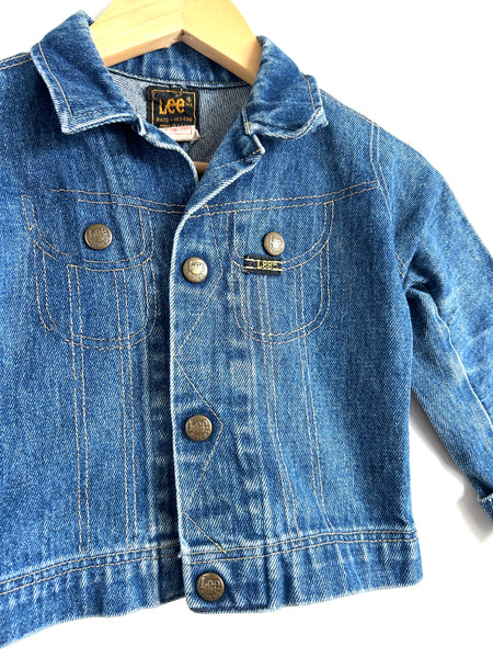 Vintage Lee Denim Jacket • 2-4 years