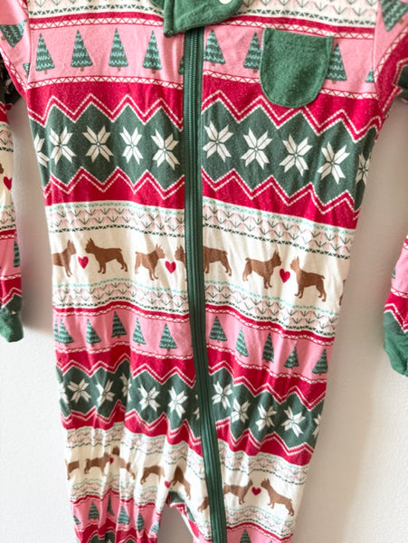 PLAY Hatley Fair Isle Zip Up Romper • 18-24 months