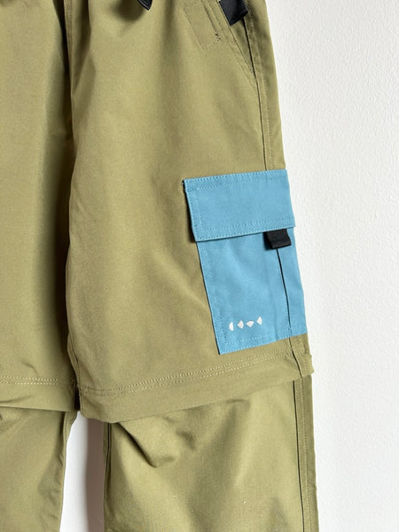 Chopi Yopi Water Resistant Zipper Pants to Shorts • 7-9 years