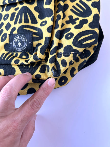 Parkland Yellow Squiggle Backpack