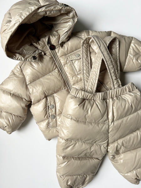 Moncler 2pc Infant Snowsuit • 6-12 months